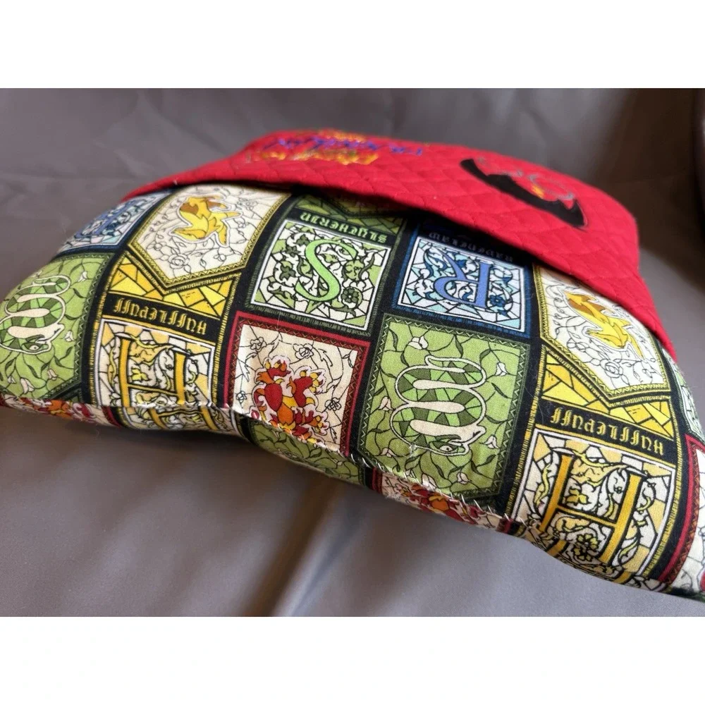 Harry Potter Embroidered Books Turn Muggles into Wizards Pocket Throw Pillow 14